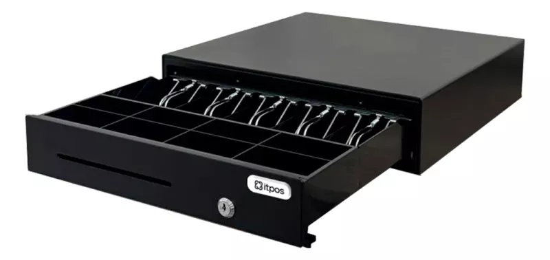 Gaveta de Dinero Itpos Ge415 Negra Electronica Nro 5