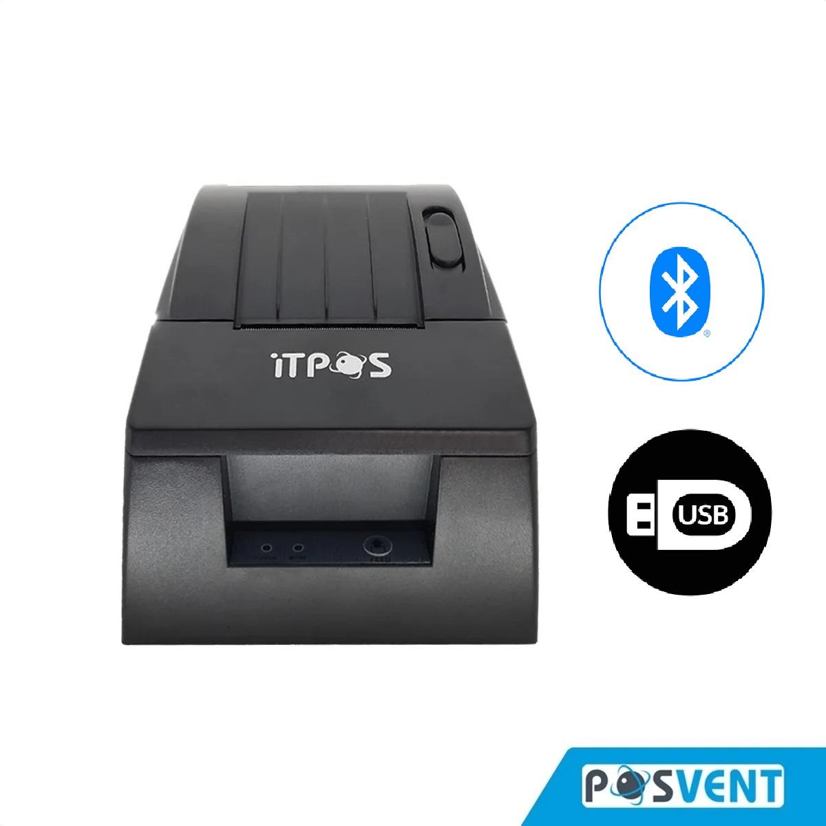 Impresora termica ITPOS 58BT Usb Bluetooth Comandera 58 mm