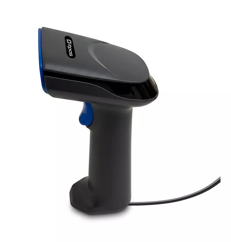 Lector Codigo de Barras Itpos 2088 2d Usb Con Pie