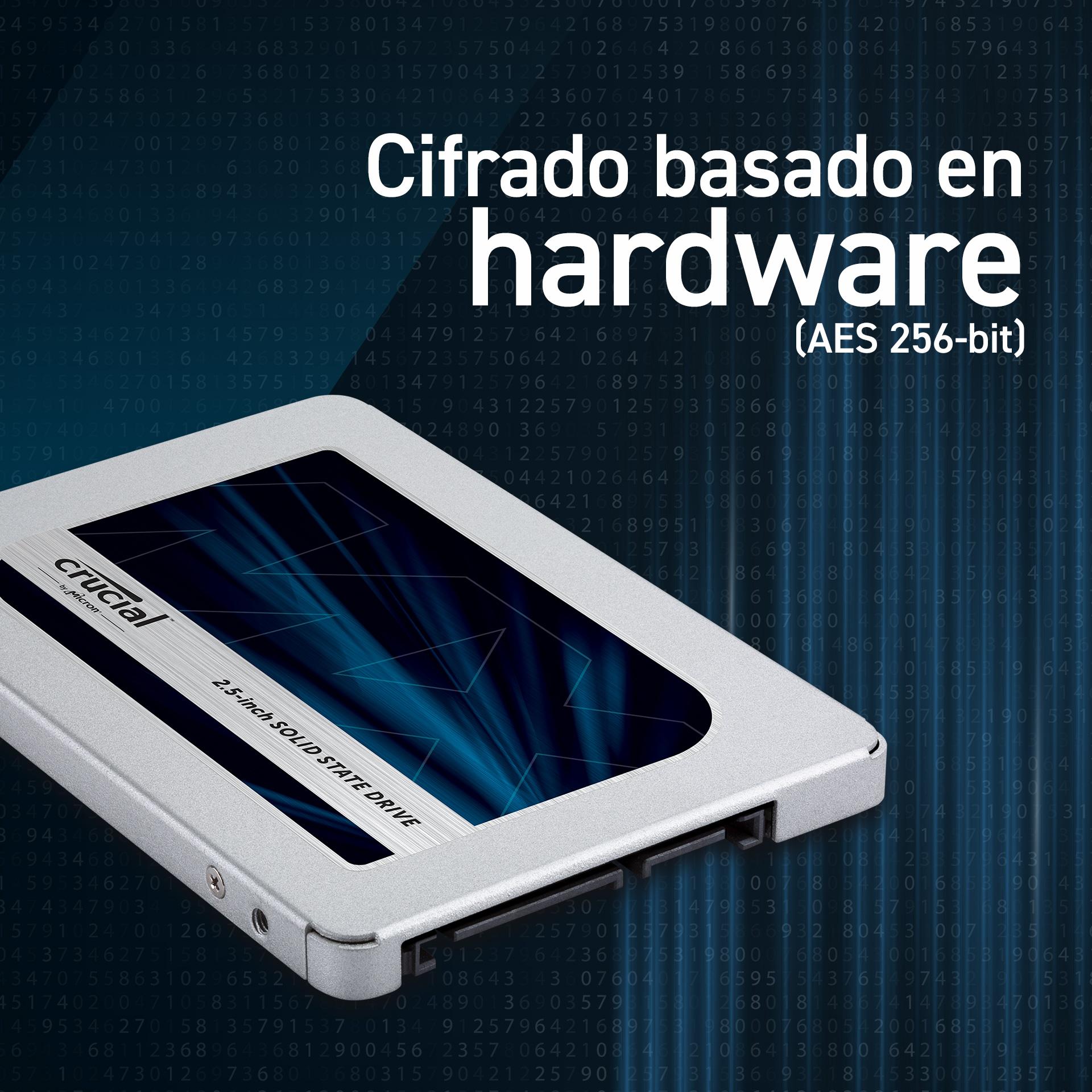 DISCO RIGIDO CRUCIAL INTERNO SSD 500GB MX500