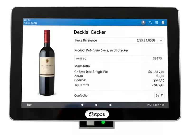 Verificador de Precios Itpos Vp10 A02 10.1 Android Bt Wifi