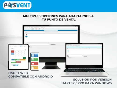 Sistema Factura Electronica SolutionPos Pro Arca Qr Stock + Impresora Ticket 58mm