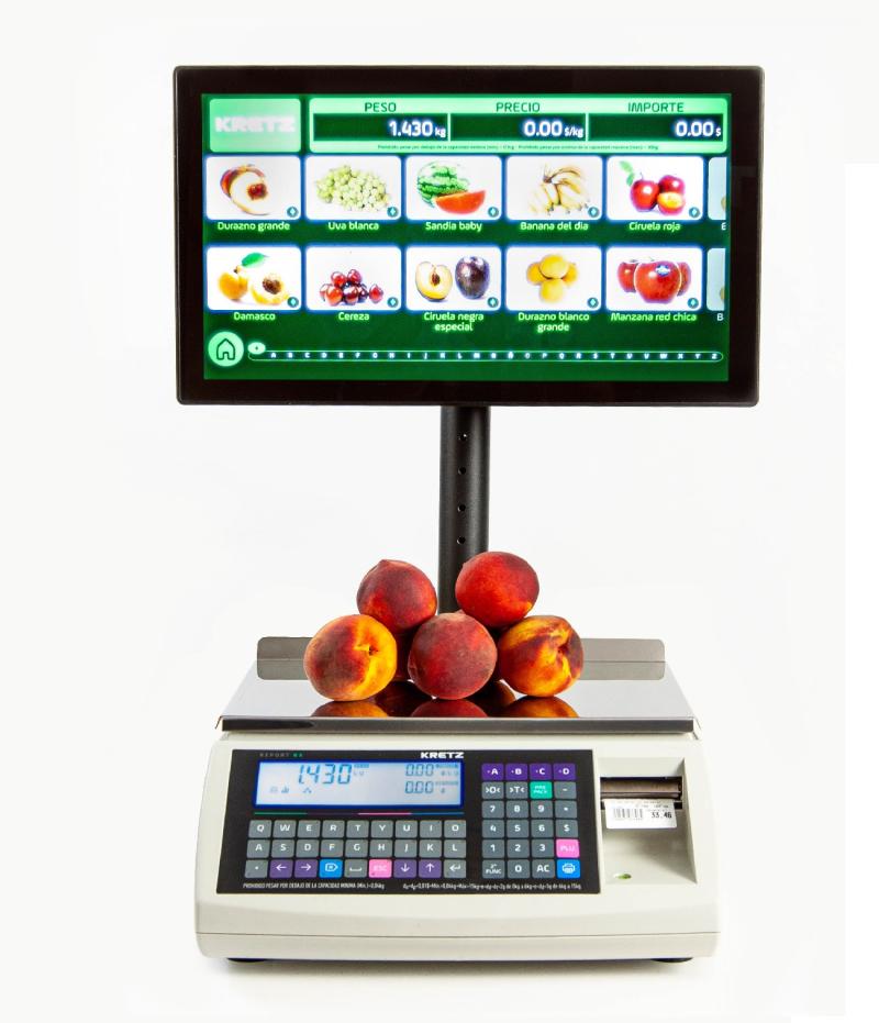 Balanza Kretz AutoReport Autogestion Touchscreem