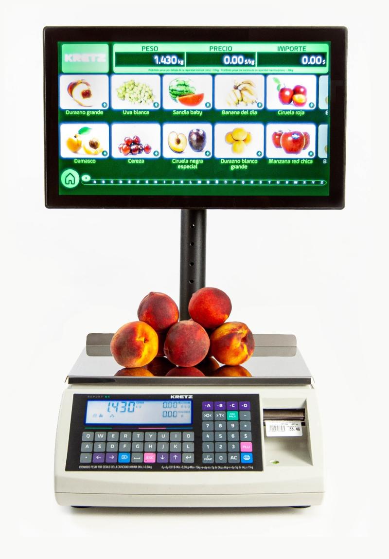 Balanza Kretz AutoReport Autogestion Touchscreem