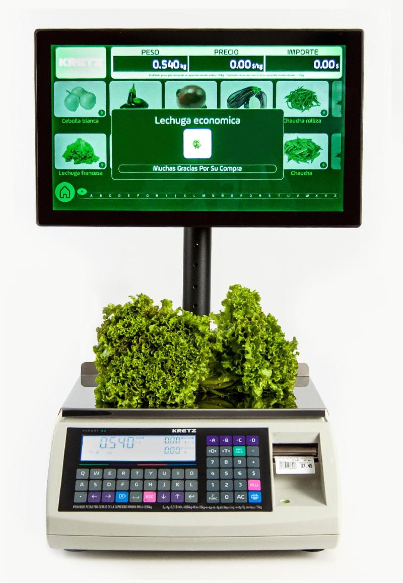 Balanza Kretz AutoReport Autogestion Touchscreem