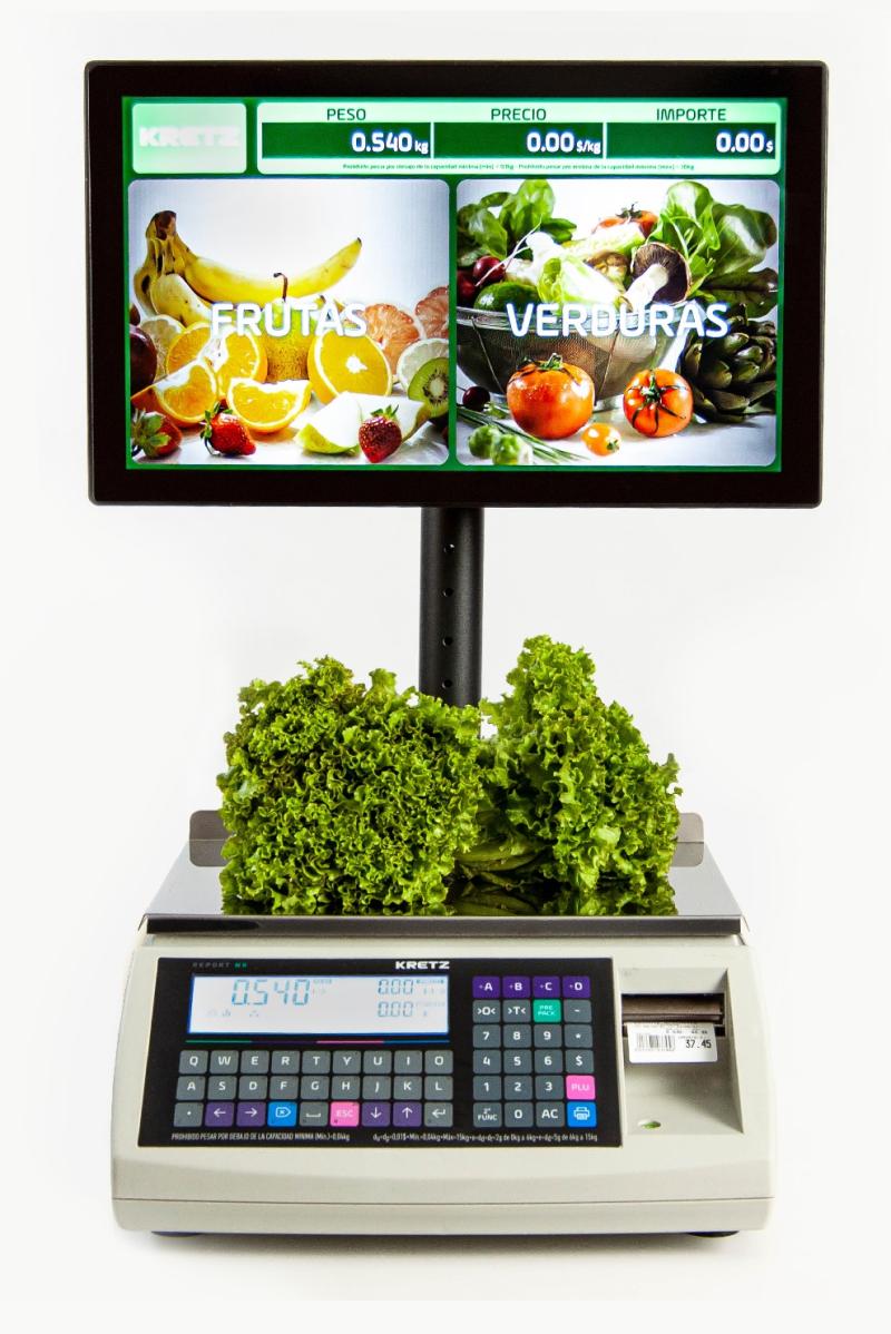 Balanza Kretz AutoReport Autogestion Touchscreem