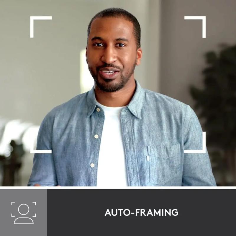 Camara Web Logitech Brio 500 Negra Web Cam