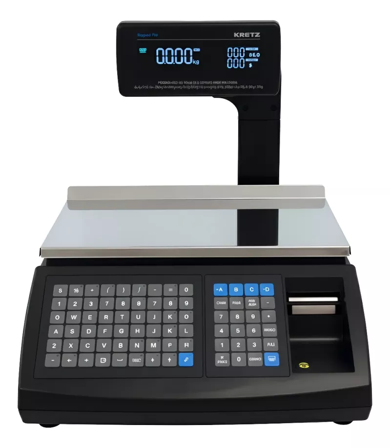 Balanza Kretz Report Pro 30kg Ticket Etiqueta Usb Ethernet Wifi
