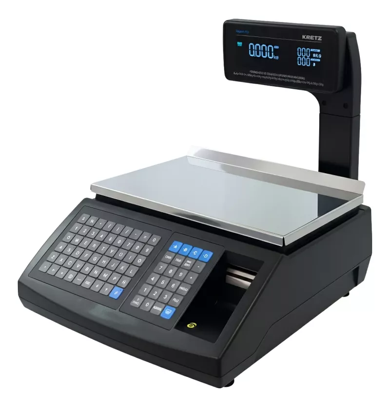 Balanza Kretz Report Pro 30kg Ticket Etiqueta Usb Ethernet Wifi