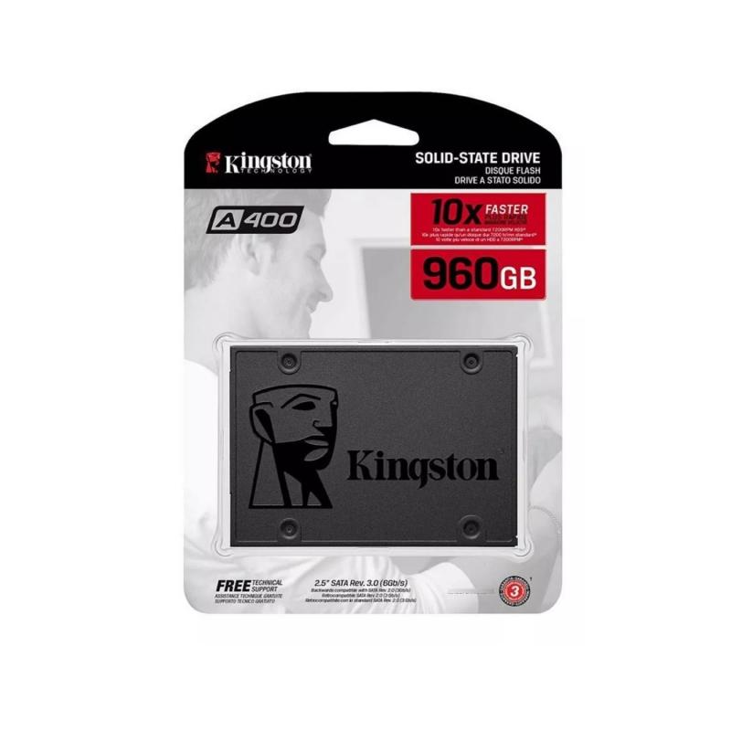 Disco Rigido SSD Kingston Interno A400 960GB 2.5" SATA 3.0 500MB/s