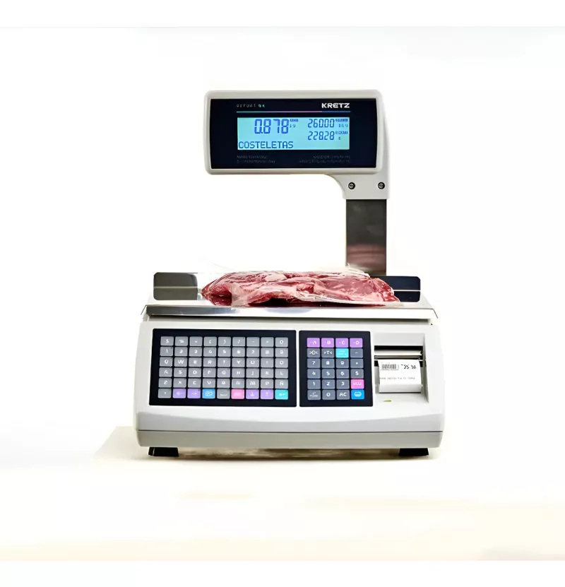 Balanza Kretz Report NX 15KG Ticket y Etiqueta Ethernet Wifi