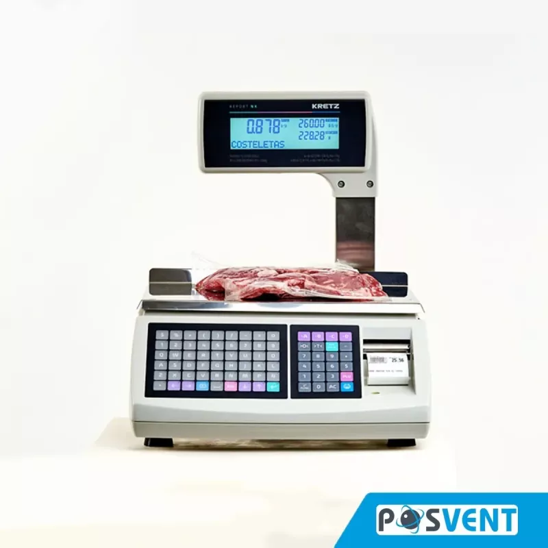 Balanza Kretz Report NX 15KG Ticket y Etiqueta Ethernet Wifi