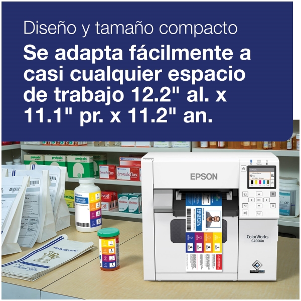 Impresora Etiquetas Color Epson ColorWorks CW-C4000