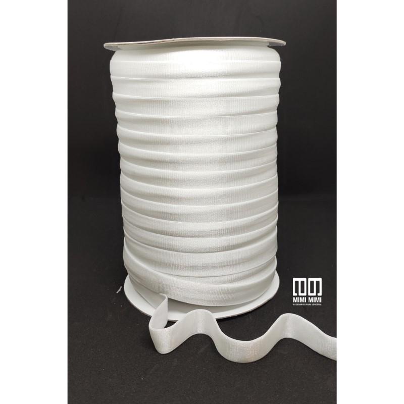 BRETEL RASADO 15MM BLANCO (ROLLO COMPLETO X 110MTS)