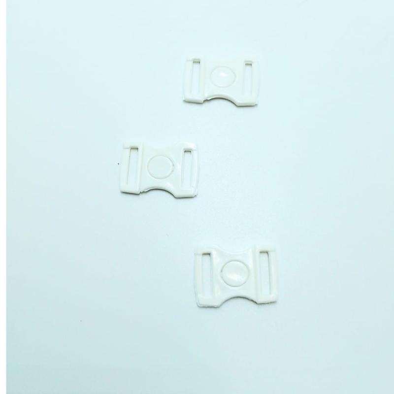 BROCHE PLASTICO BLANCO 13MM