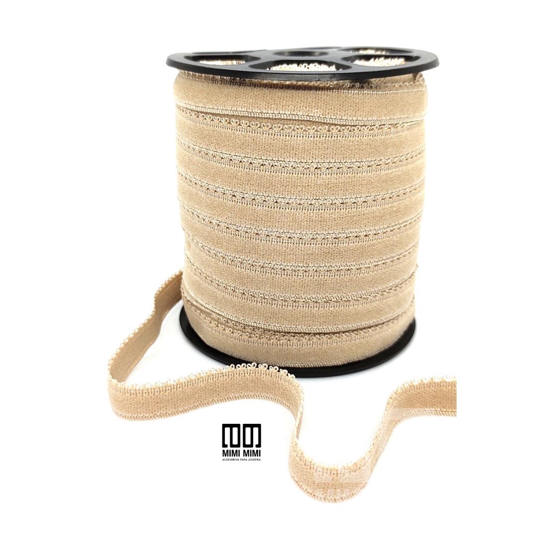 BAJO BUSTO 11MM FRESIA (ZANOTTI) CANELA (ROLLO COMPLETO X 50MTS)