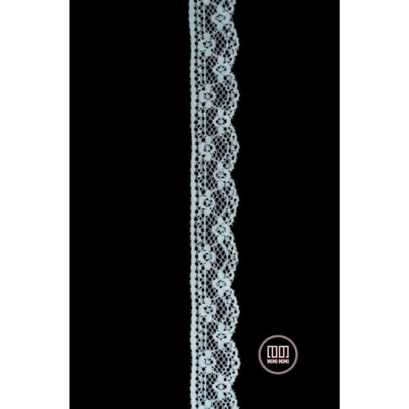 PUNTILLA ELASTIZADA 2.5CM ANITA BLANCO (ROLLOS 600MTS APROX)