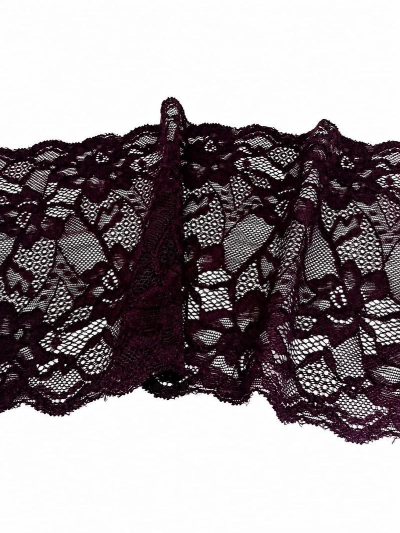 PUNTILLA 17CM CARMELA MORADO (ROLLO COMPLETO APROX 90MTS)