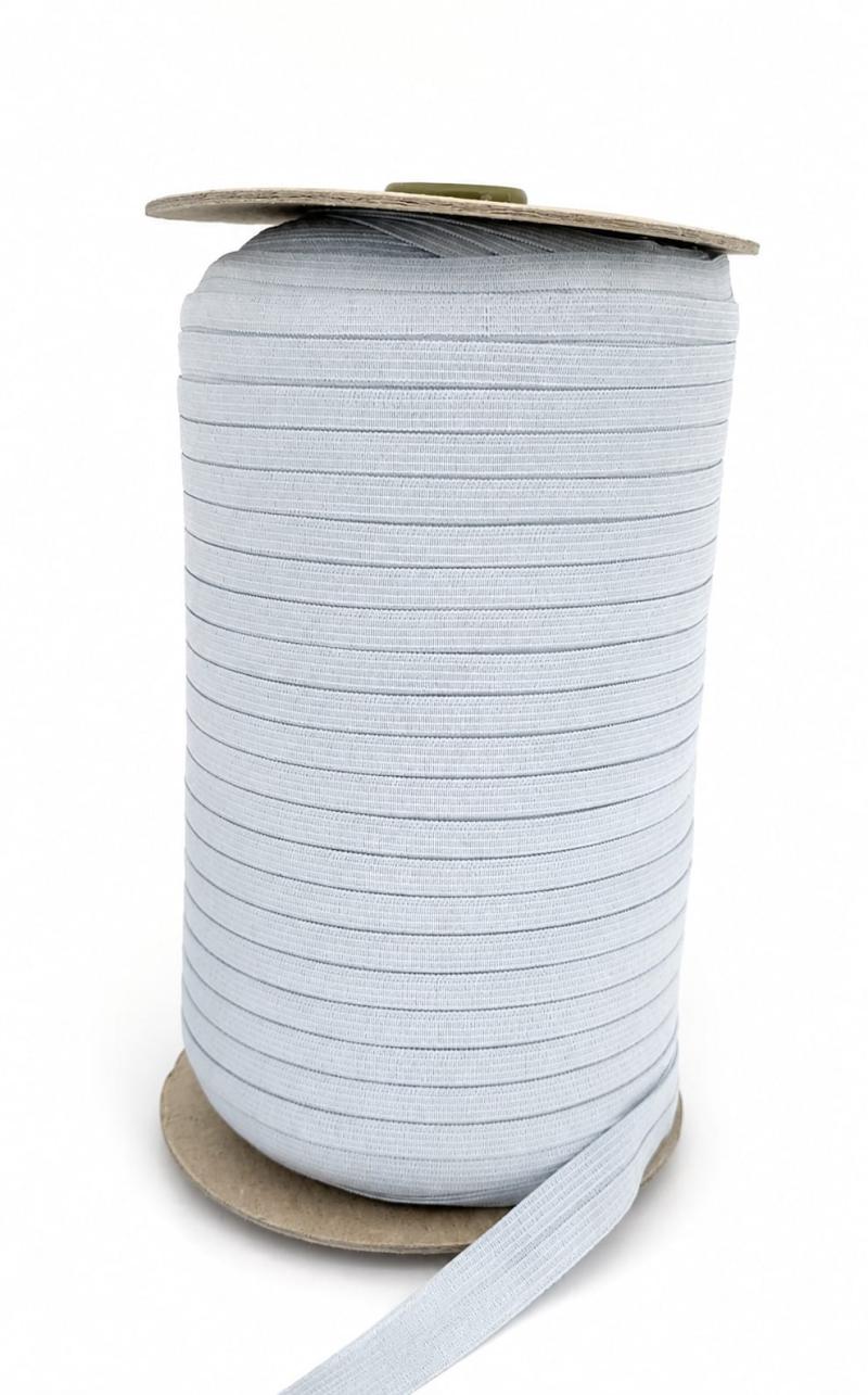 ELASTICO PARTIDO 15MM GRIS