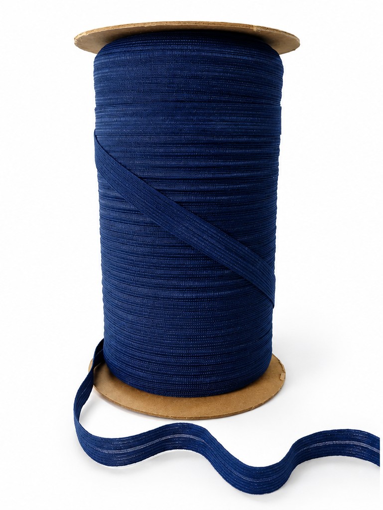 ELASTICO PARTIDO 15MM AZUL MARINO