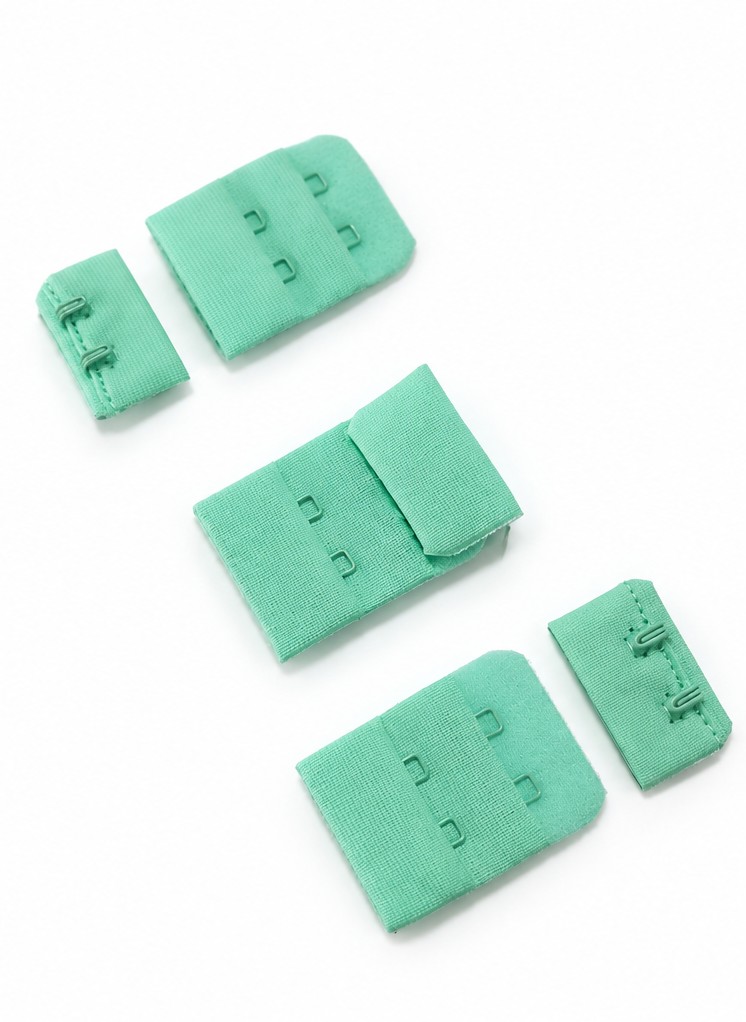 BROCHE DE TELA 3CM AQUA
