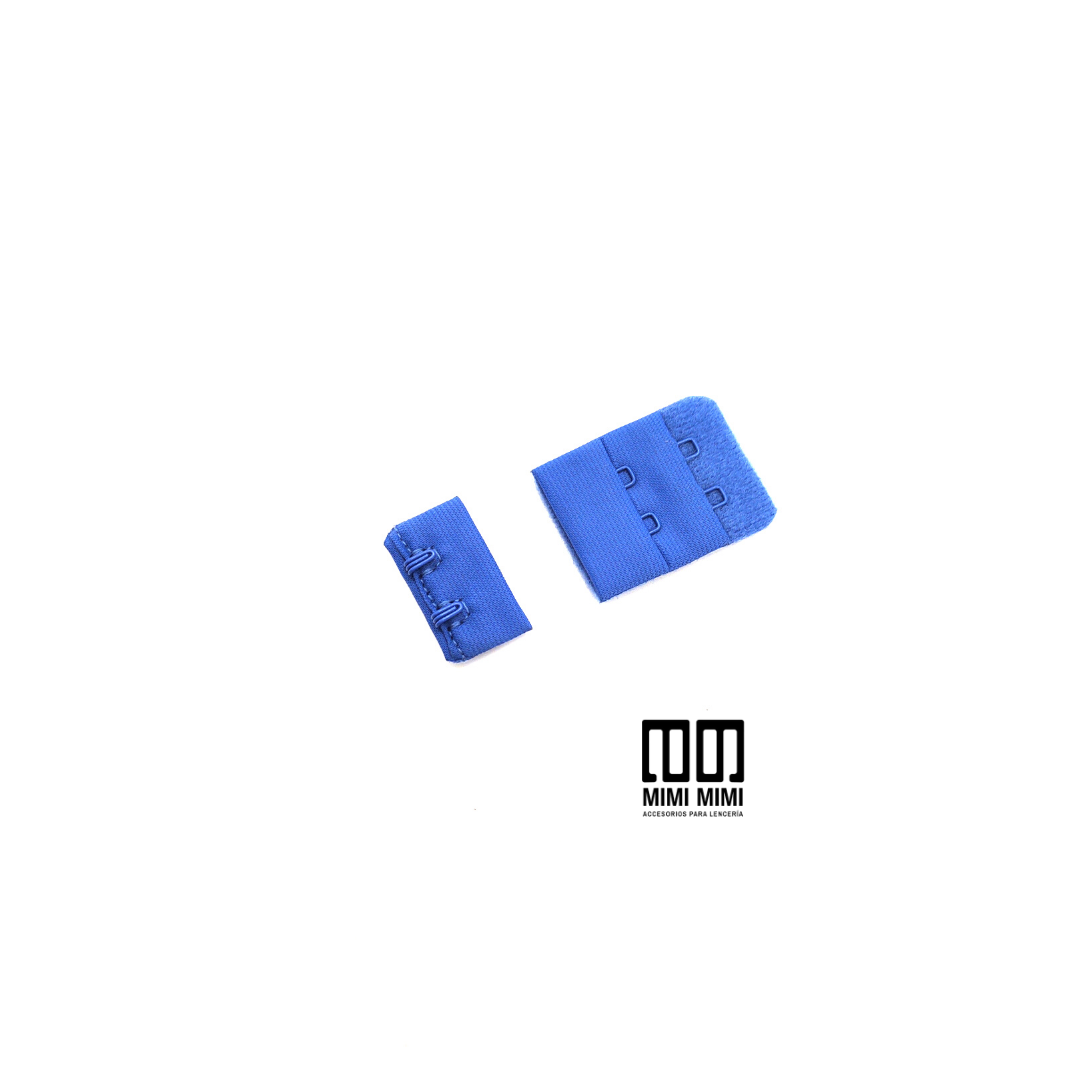 BROCHE DE TELA 3CM AZUL MARINO