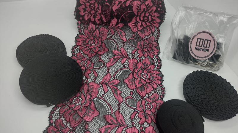 KIT INICIAL NEGRO FUCSIA