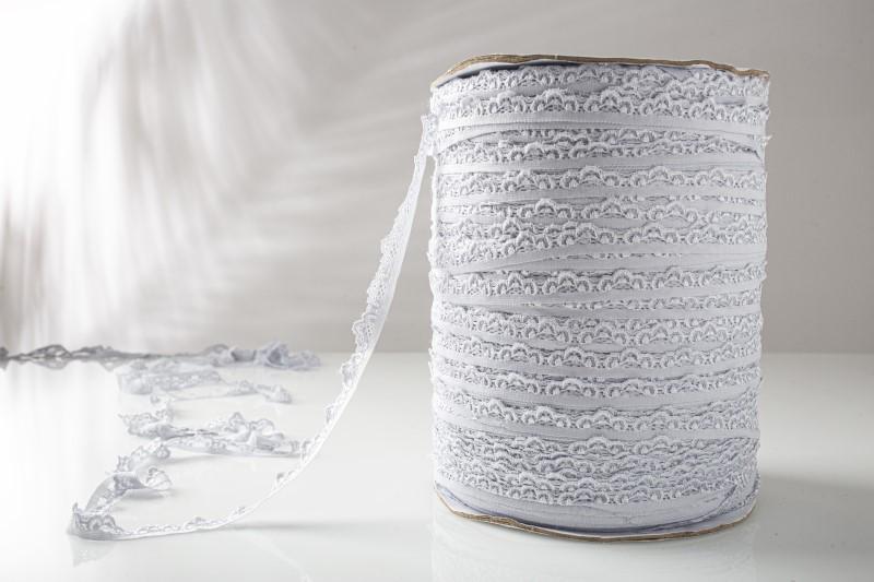 PUNTILLA 1,5CM BLANCO (CONO X700MTS)