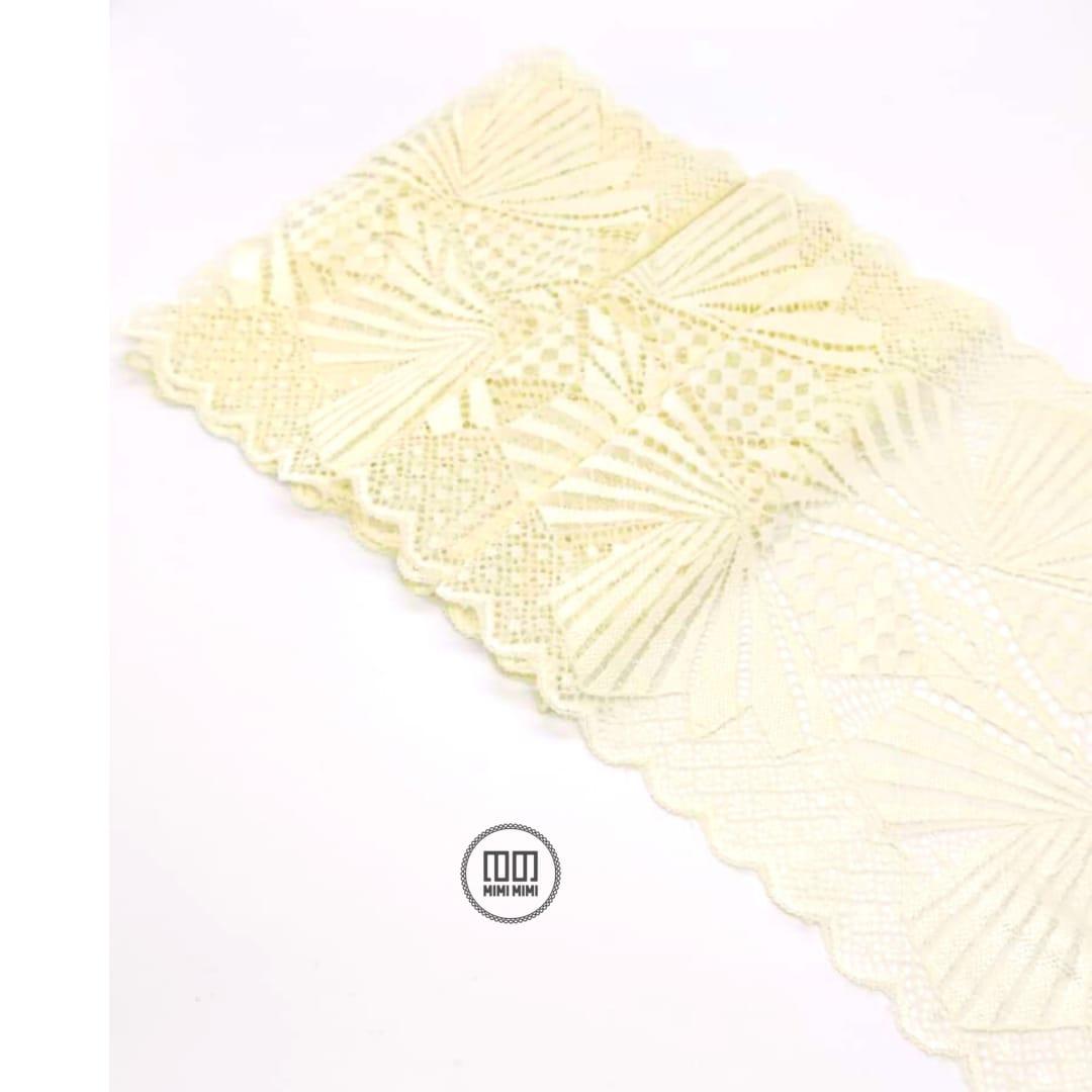 PUNTILLA 17CM ABANICOS HUESO