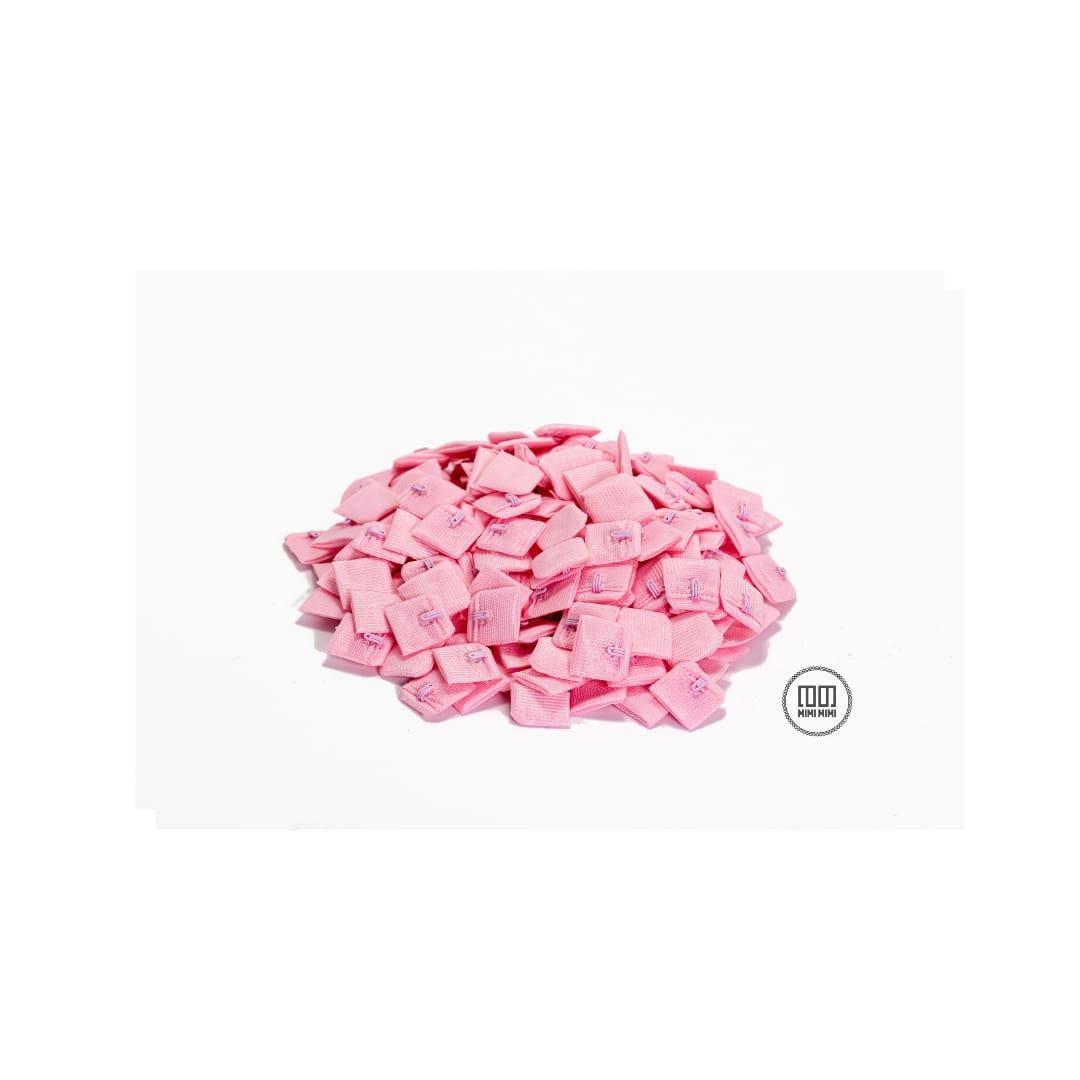BROCHE DE TELA 2CM ROSA BB (PAQUETE POR MAYOR 1000U)