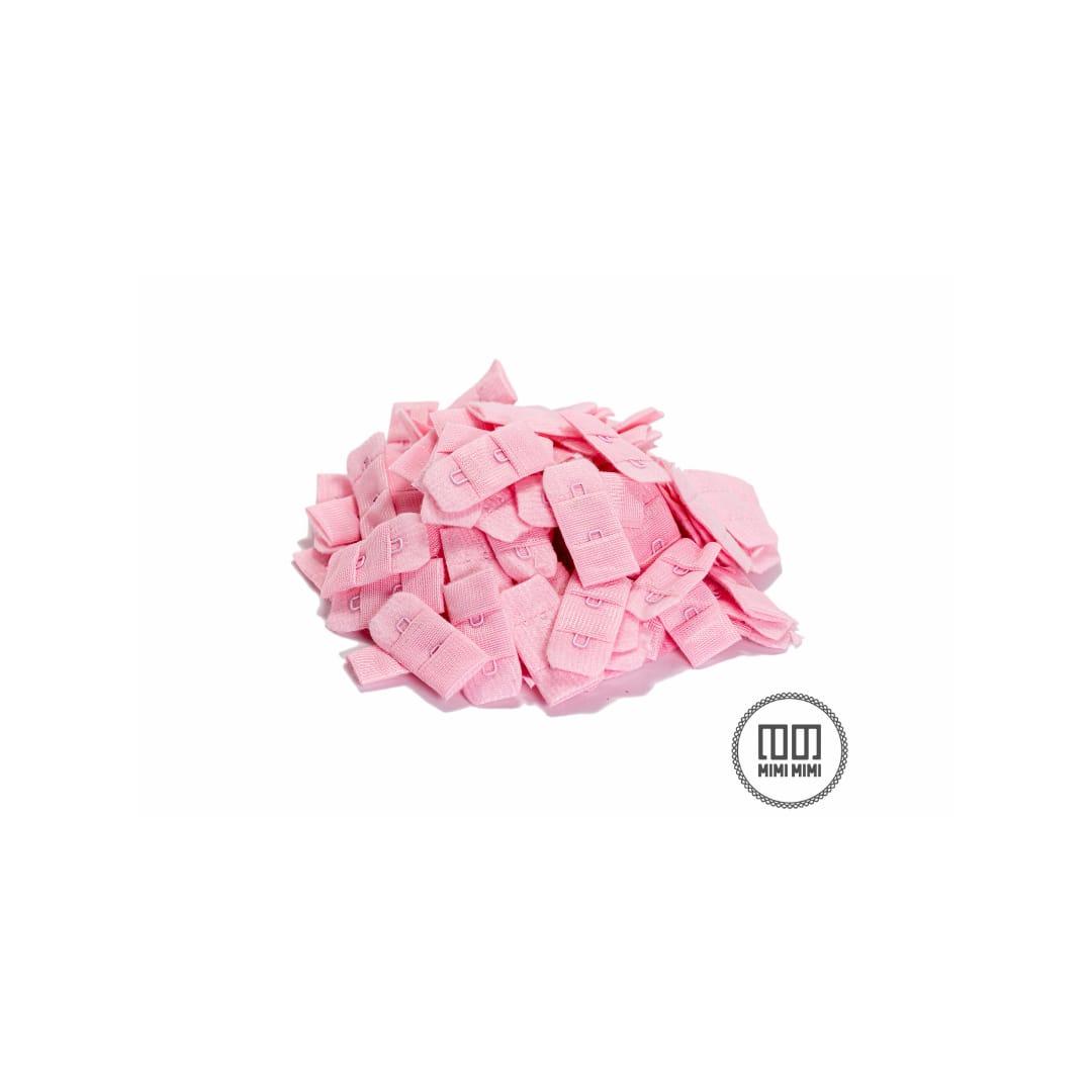 BROCHE DE TELA 2CM ROSA BB (PAQUETE POR MAYOR 1000U)