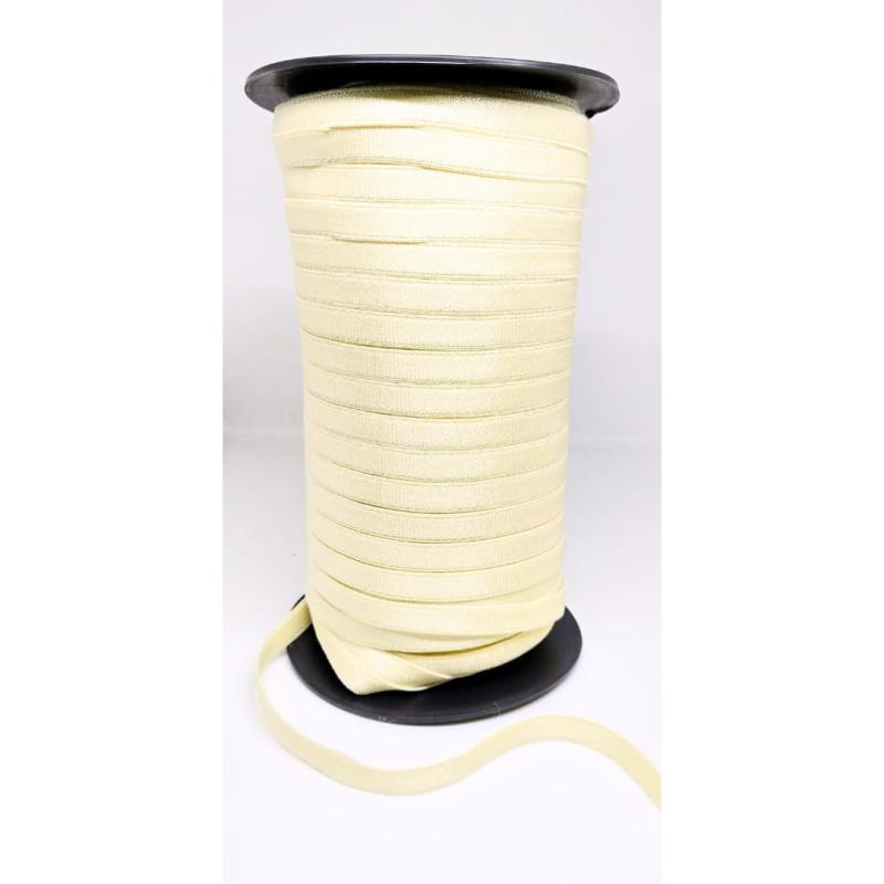 BRETEL RASADO 10MM NACIONAL HUESO (ROLLO X 150 MTS)