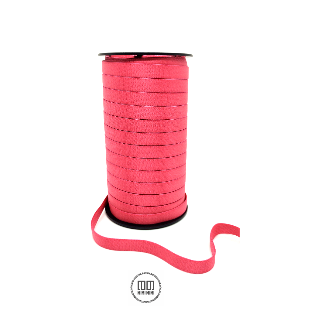 BRETEL RASADO PAPIRO (ZANOTTI) 10MM FUCSIA (ROLLO COMPLETO X 50MTS)