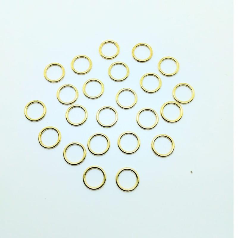 ARANDELA METAL DORADA 10MM