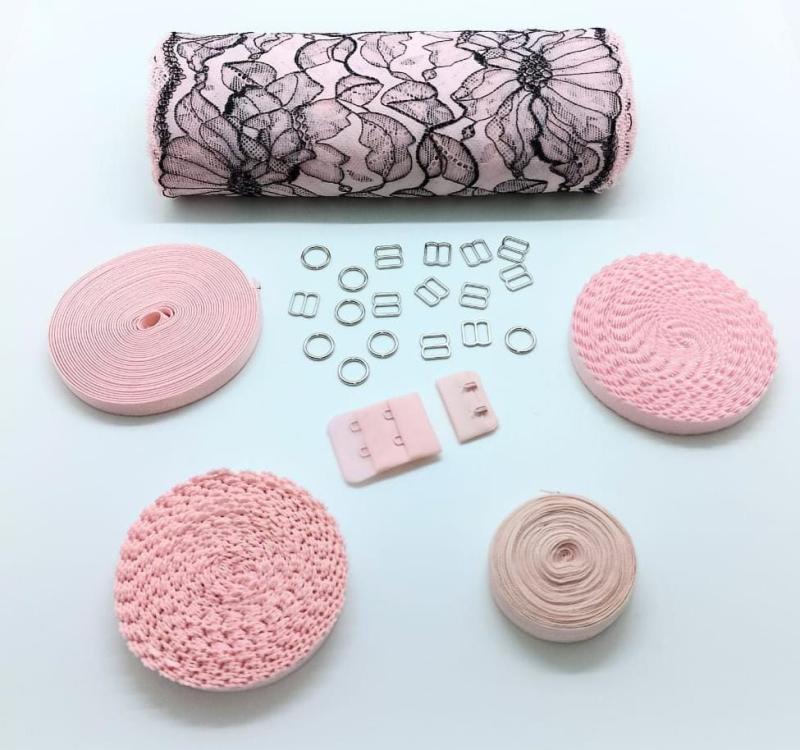 KIT INICIAL NEGRO ROSA MARIANA