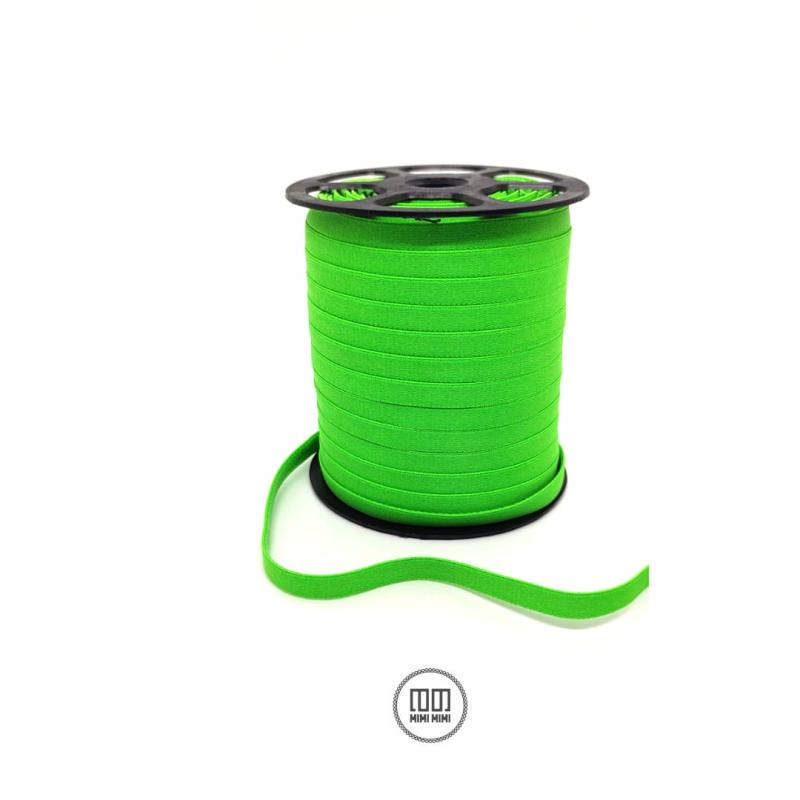 BRETEL GENCIANA (ZANOTTI) 7MM VERDE FLUO (ROLLO COMPLETO X 50MTS)