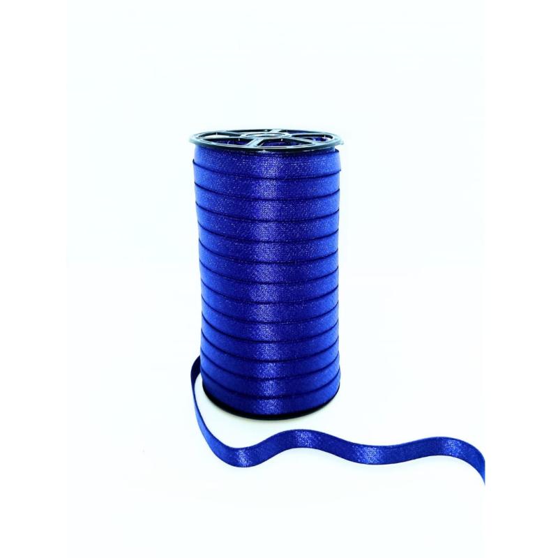 BRETEL RASADO PAPIRO (ZANOTTI) 10MM AZUL (ROLLO COMPLETO X 50MTS)