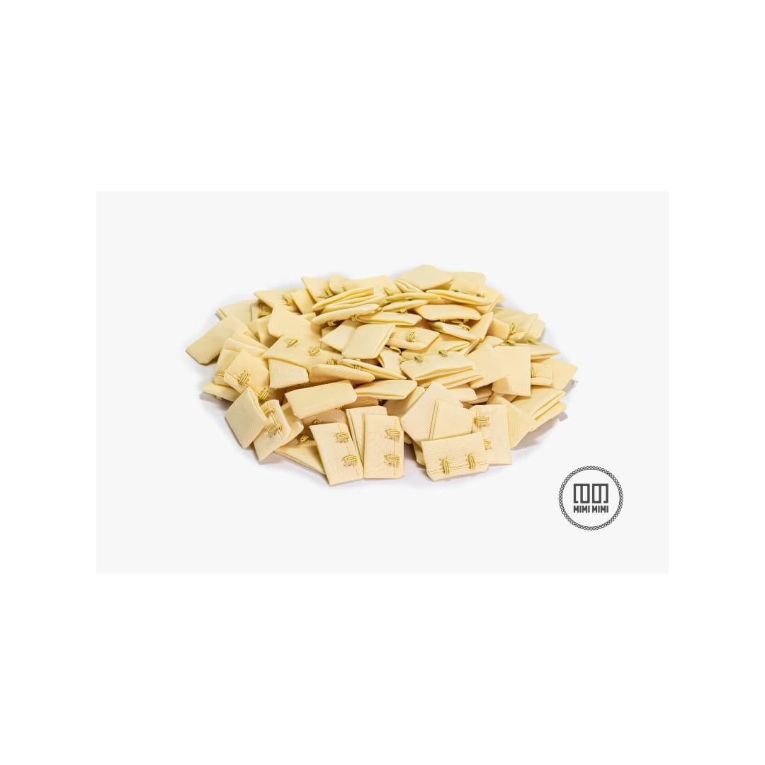 BROCHE DE TELA 3CM HUESO