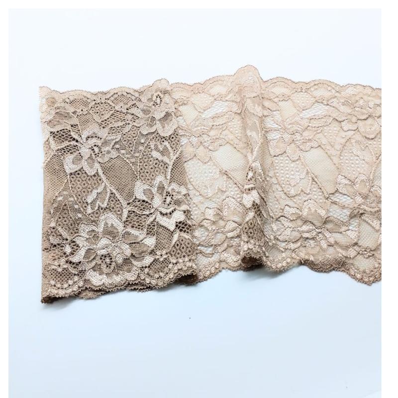 PUNTILLA 17CM CARMELA VISON (ROLLO COMPLETO APROX 90MTS)