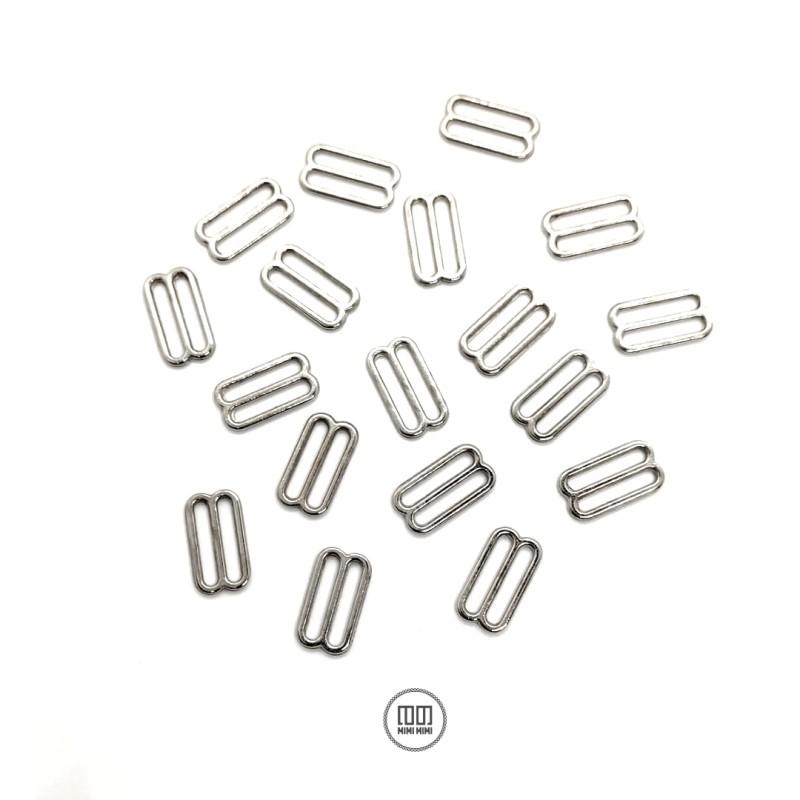 CORREDERA METAL 18MM (PAQUETE POR 100UN)