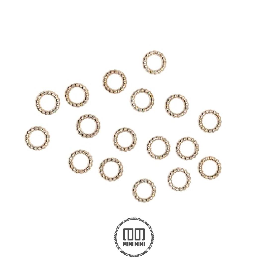 ARANDELA METAL BOLITA FANTASIA 10MM (PAQUETE POR MAYOR 500U)