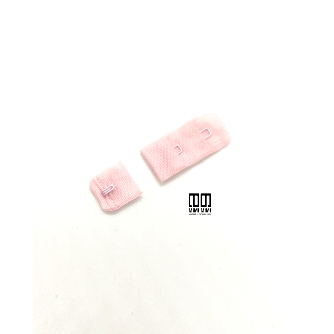 BROCHE DE TELA 2CM ROSA BB