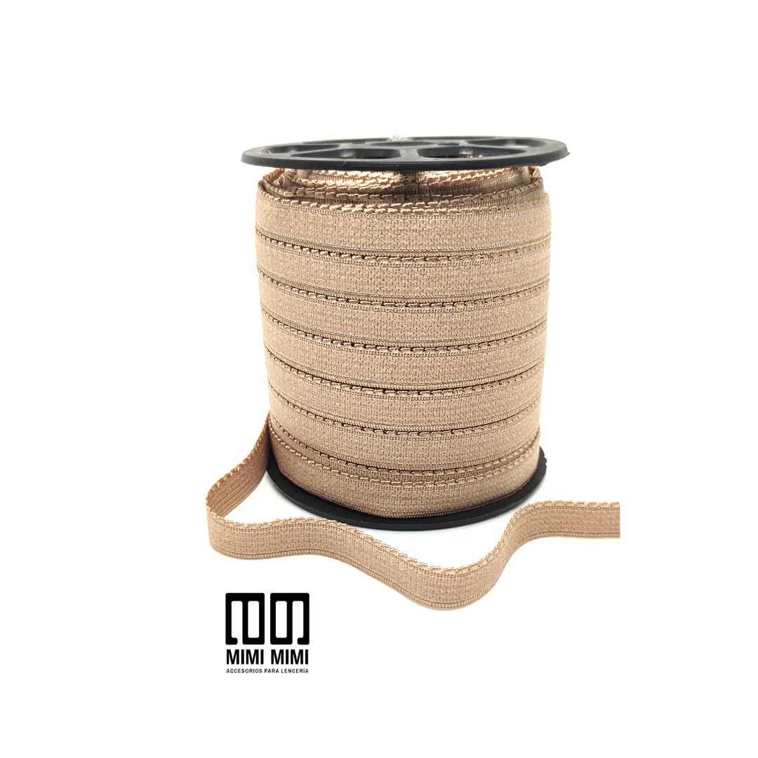 BAJO BUSTO PRIMAVERA 11MM (ZANOTTI) CANELA (ROLLO COMPLETO X 50MTS)