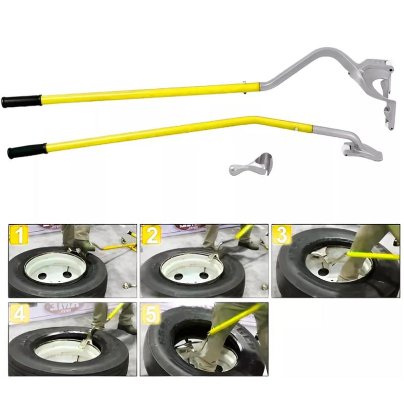 Juego De Palancas Desarmar Cubiertas Sin Cámara Para Camión