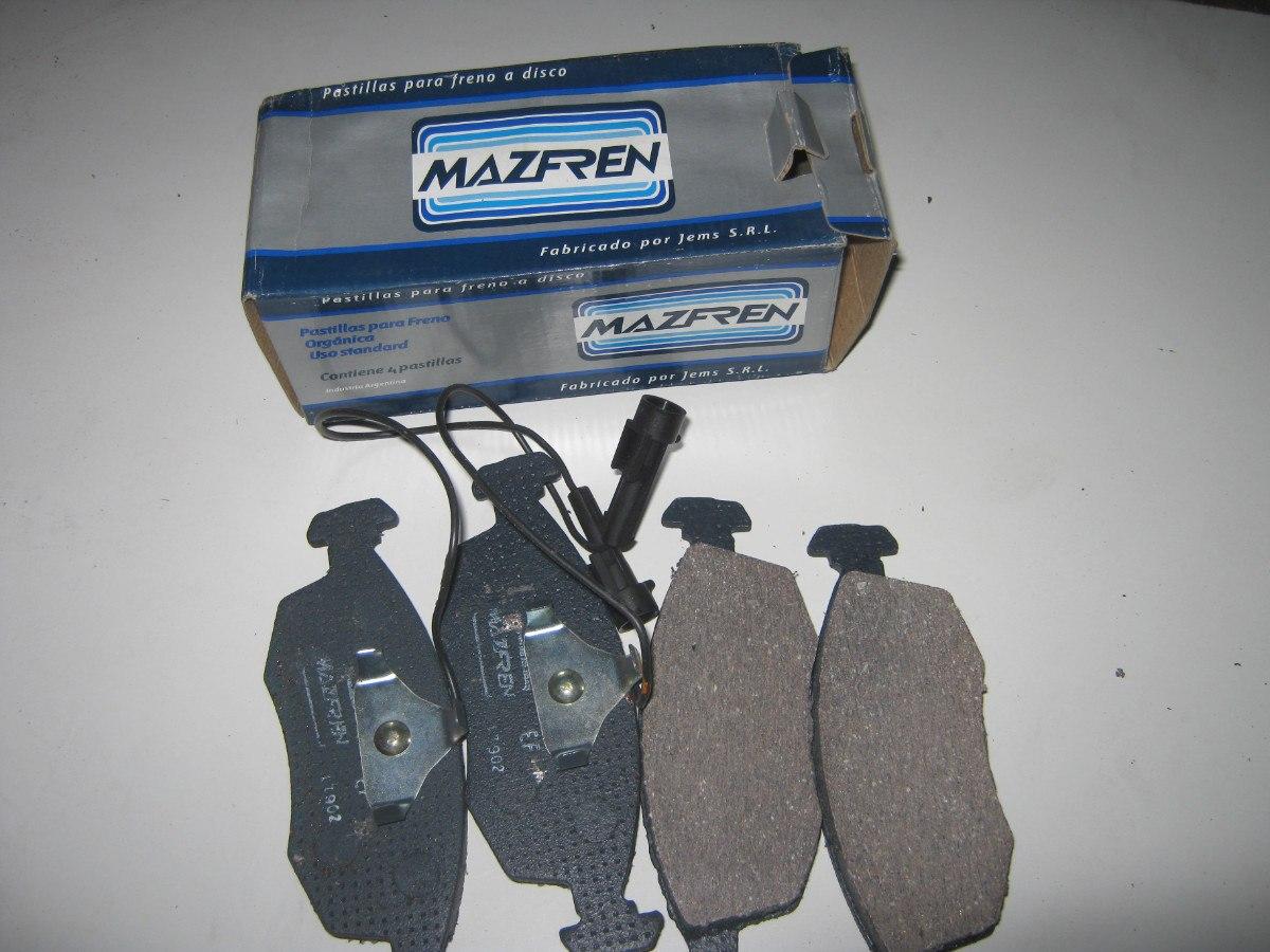 Pastillas de Freno Mazfren para Fiat Punto