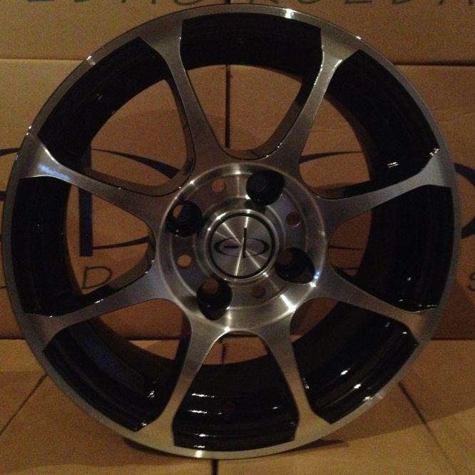 LLANTA 13x5,5" 4x100mm EB TR-3510/B3 B-Negro Brillante