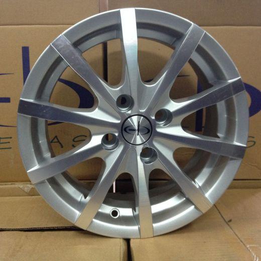 LLANTA 14x6" 4x108mm EB NG-4642/B B-Negro Brillante