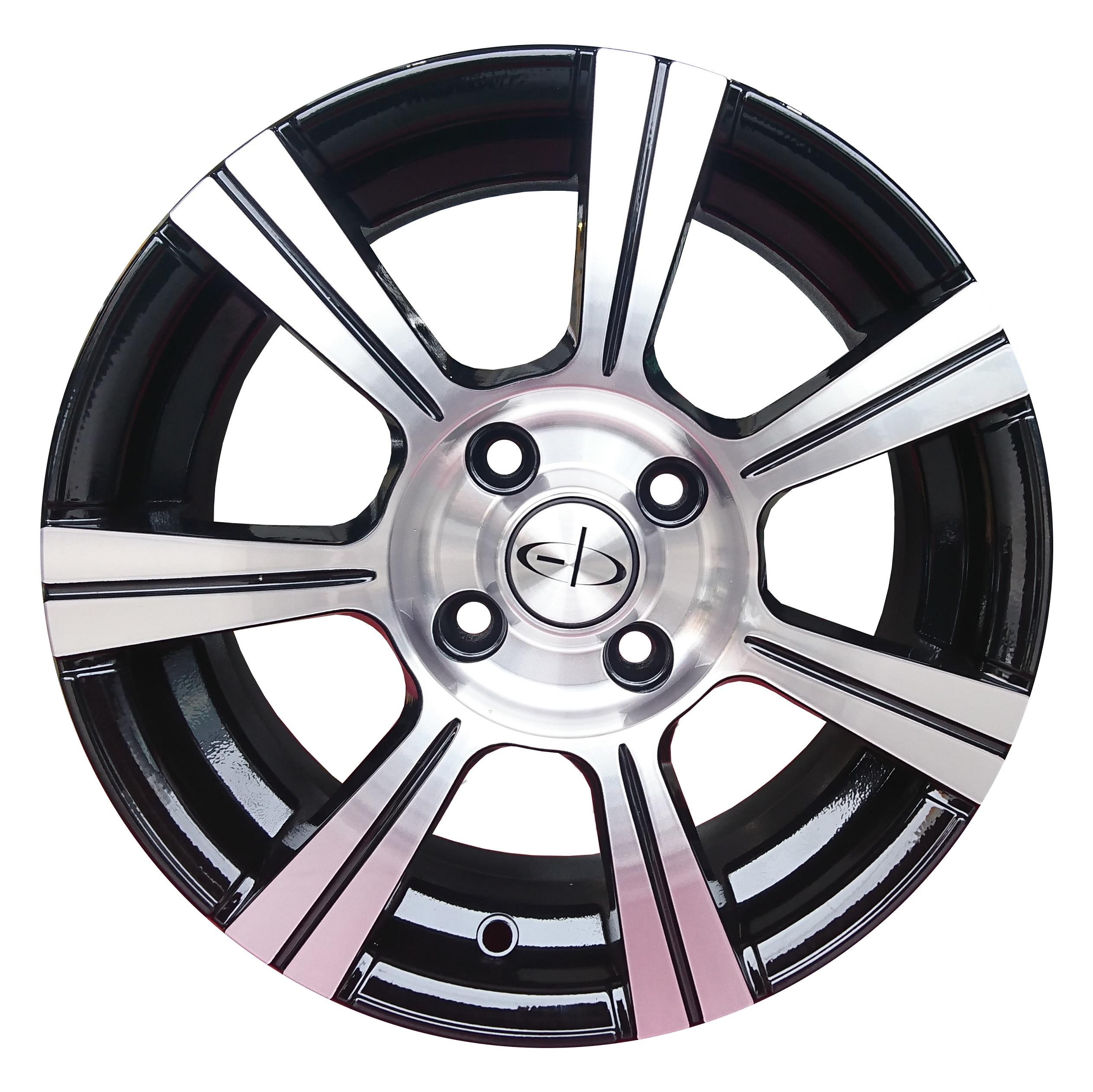 LLANTA 14x6" 4x108mm EB VC-4642/B3 B-Negro Brillante