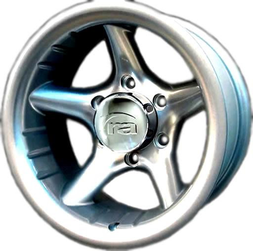 LLANTA 15x10" 5x120,65mm EB USW5-5034 A-Gris Aluminio