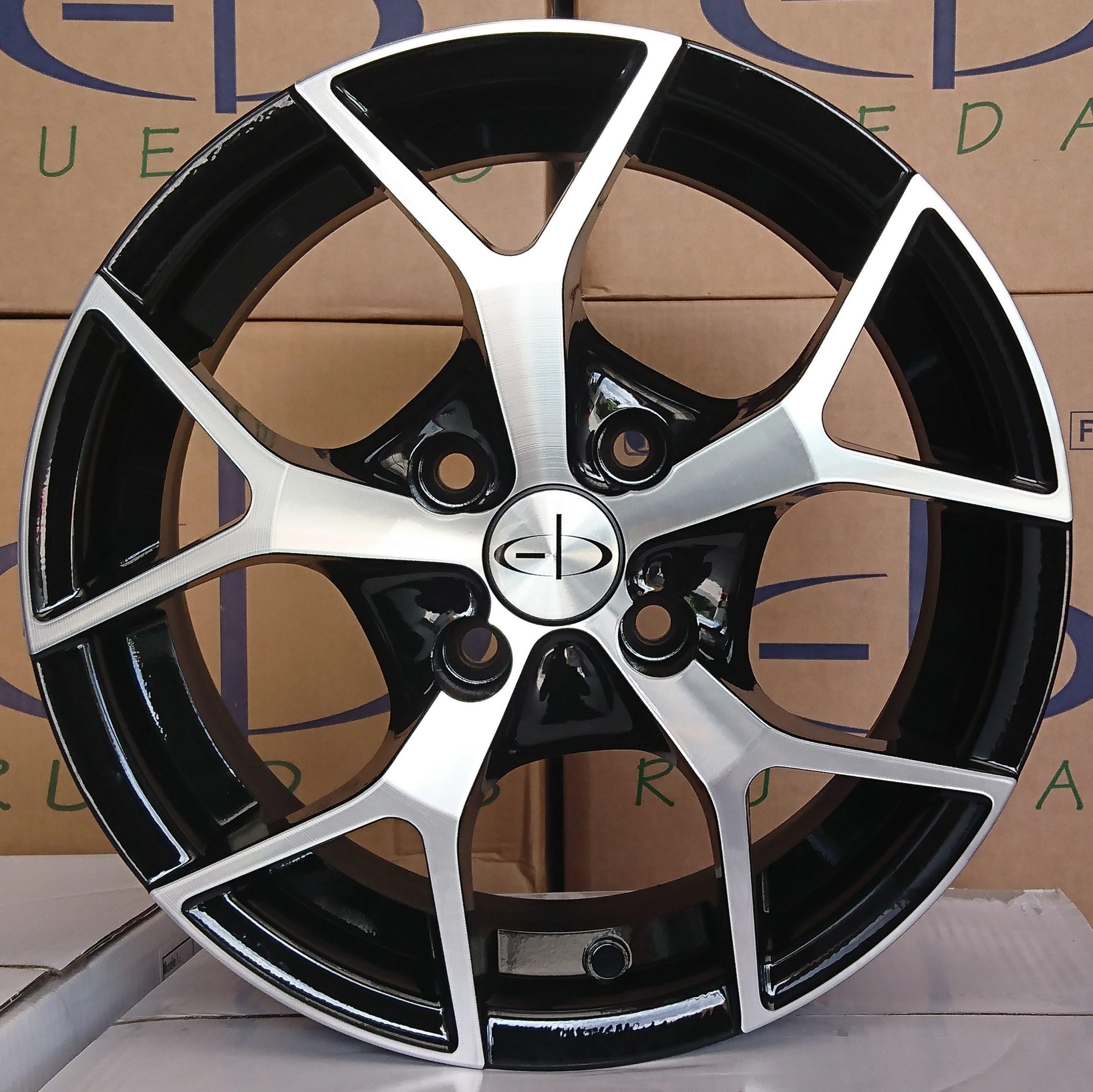 LLANTA 15x6,5" 4x108mm EB NF-5642/BSM BSM-Negro Semi Mate